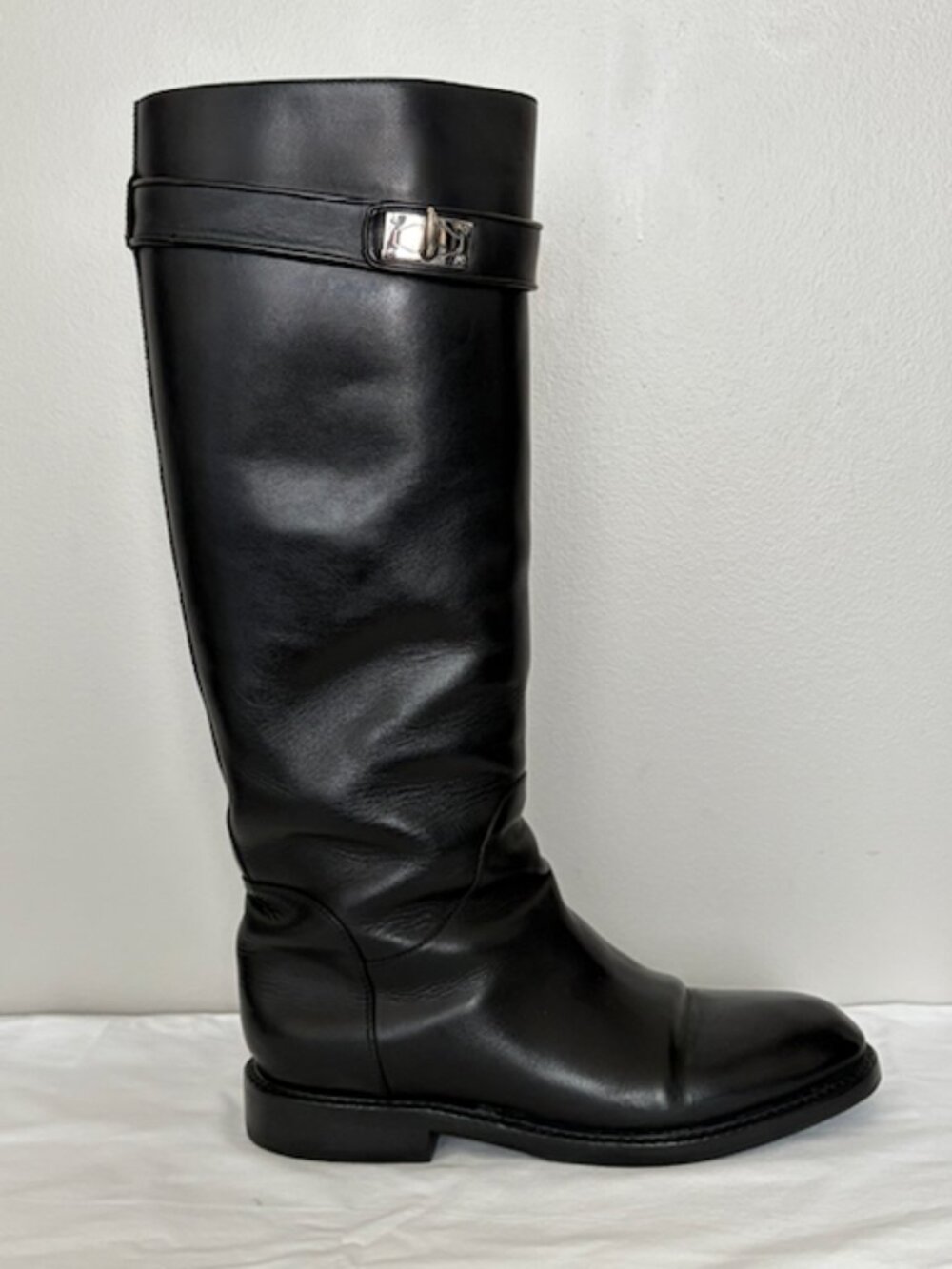 Givenchy Shark Lock Flat Boots